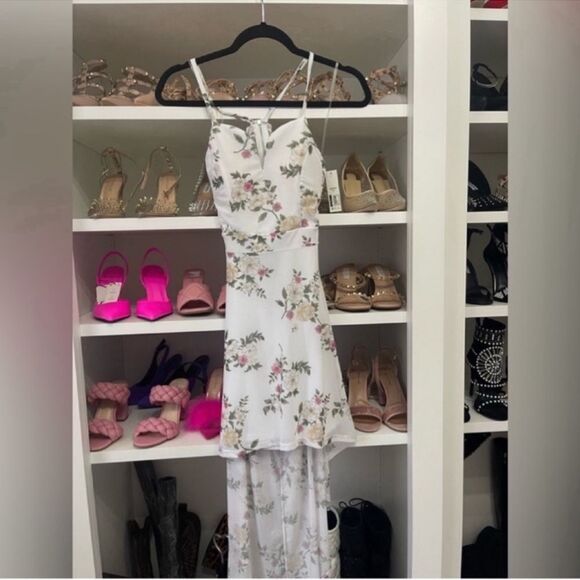 COPY - NWT Backless high low floral causal dress Size XS - Picture 5 of 11